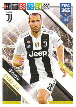 Giorgio Chiellini Juventus FC 2019 FIFA 365 #181
